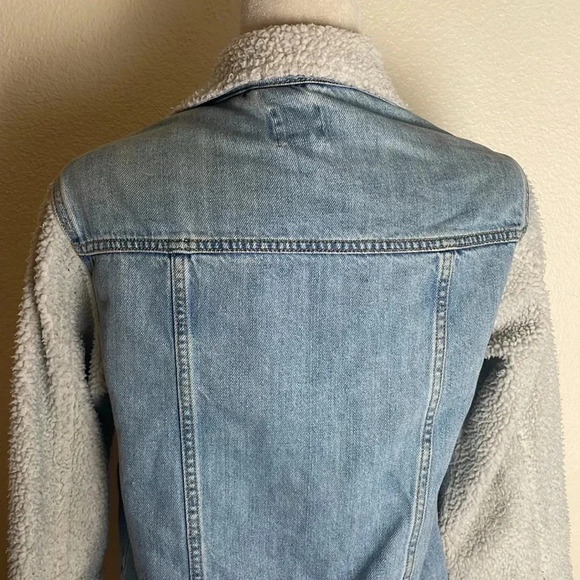 BDG Urban‎ Outfitters Denim Sherpa Jacket - Picture 8 of 9